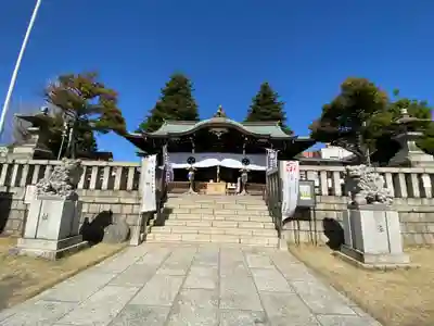 尾久八幡神社の本殿・本堂