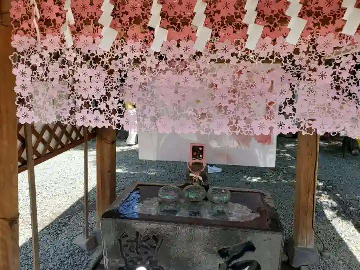 川越熊野神社の手水舎