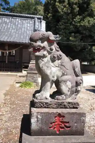 産泰神社の狛犬