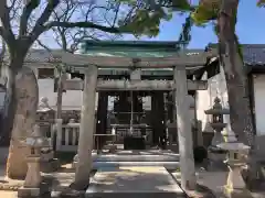 吹揚神社の鳥居