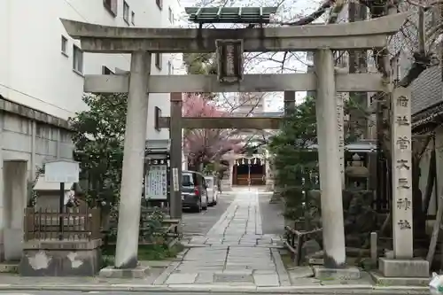 菅大臣神社の鳥居