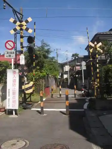 御霊神社の周辺