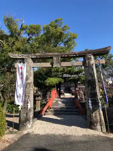 牛嶋天満宮の鳥居