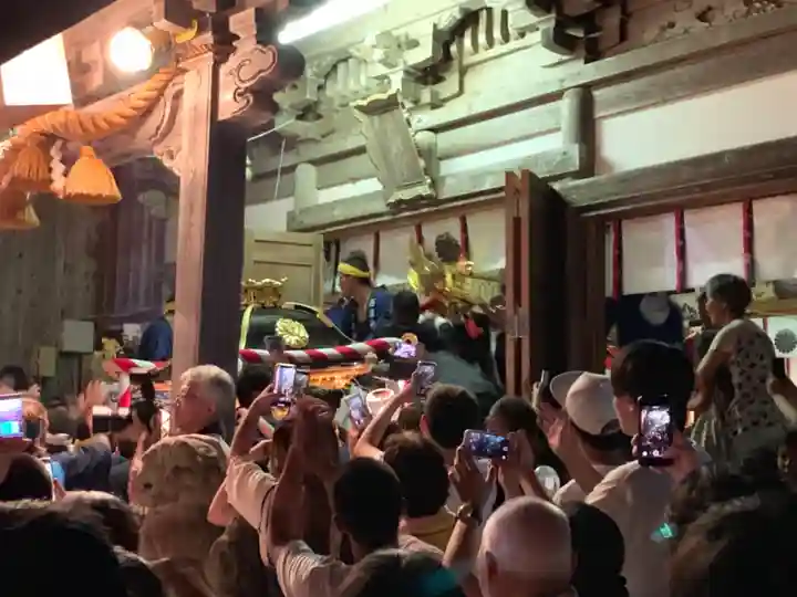 西海神社のお祭り