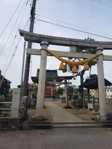 中之宮神社の鳥居