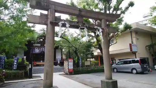 稲毛神社の鳥居