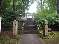 柳窪天神社（黒目川天神社）　の鳥居