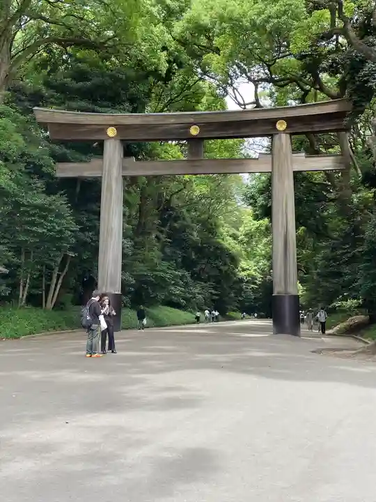 明治神宮の鳥居