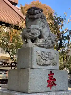 高円寺氷川神社の狛犬