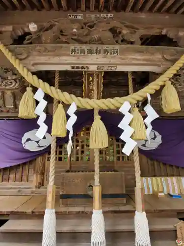 間々田八幡宮の本殿・本堂