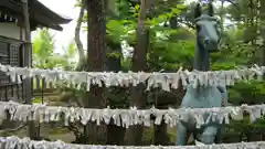 御嶽山神社の狛犬