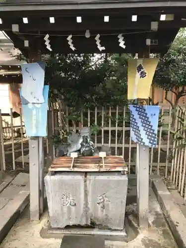 天祖神社の手水舎