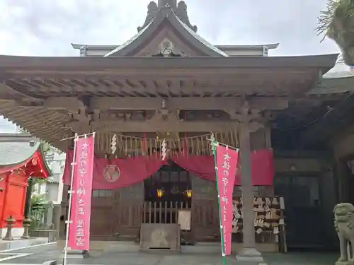 久留米宗社　日吉神社の本殿・本堂