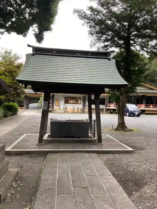 東村山八坂神社の手水舎