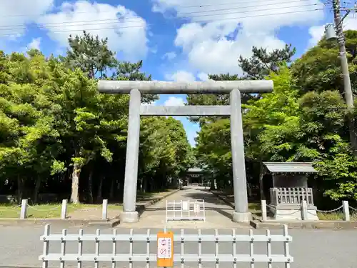 鶴谷八幡宮の鳥居