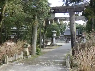 大神山神社本宮の鳥居