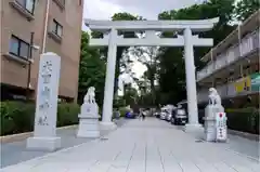 大國魂神社の鳥居