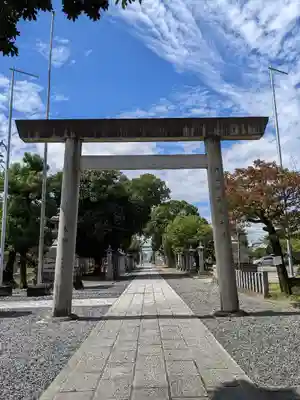 白山神社(二子町)の鳥居