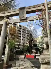 小野照崎神社の鳥居