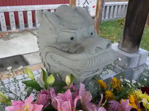 新川皇大神社の手水舎