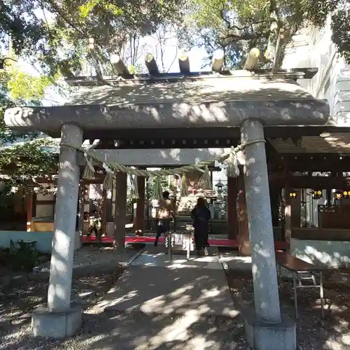 川越氷川神社の鳥居