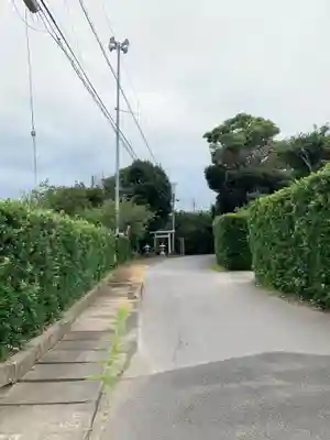 庚申神社の周辺