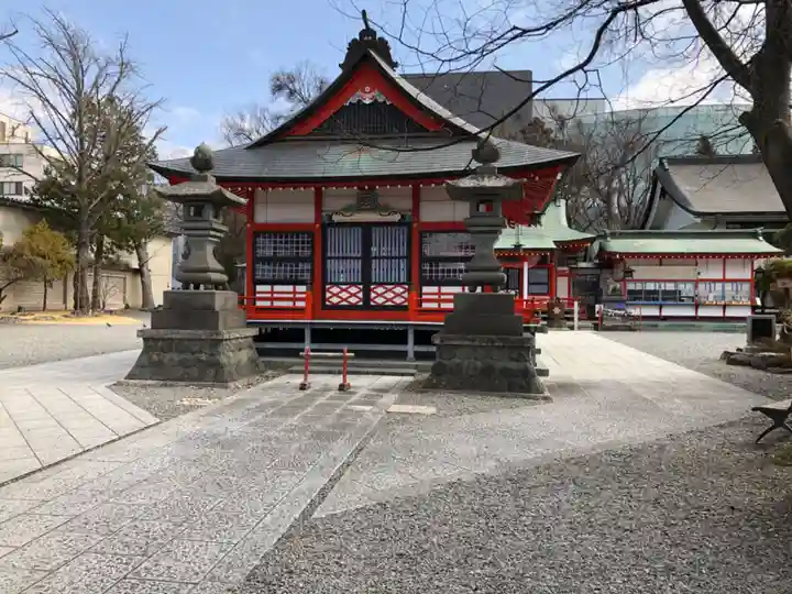 深志神社の本殿・本堂