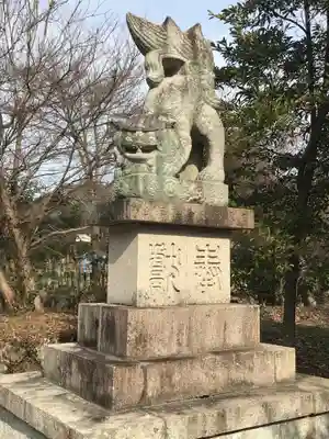 中山神社の狛犬