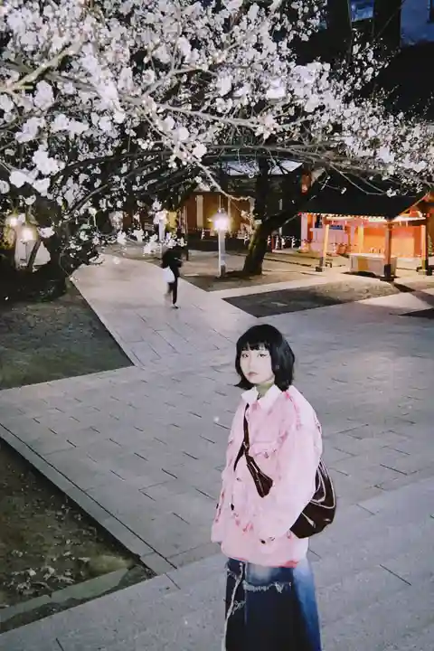 花園神社の自然