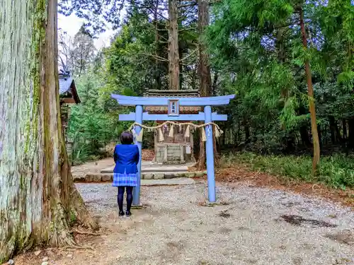 石加神社の鳥居