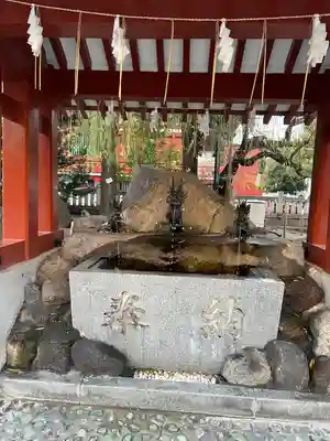 浅草神社の手水舎