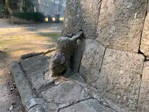 飽富神社の狛犬