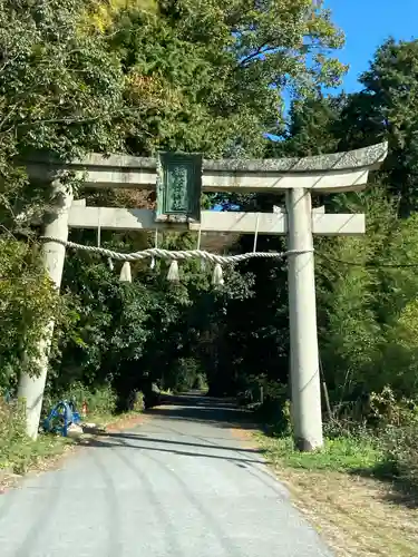 荒神山神社の鳥居