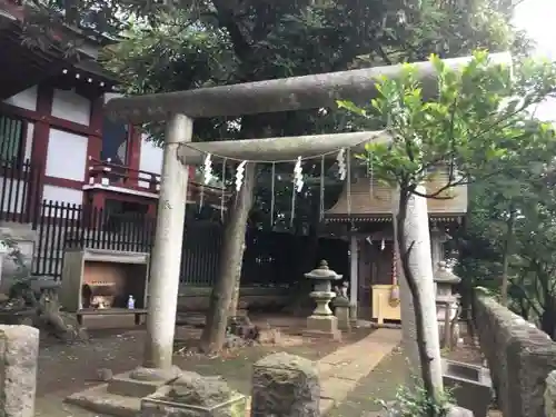 瀬田玉川神社の鳥居