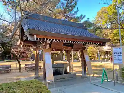 武田神社の手水舎