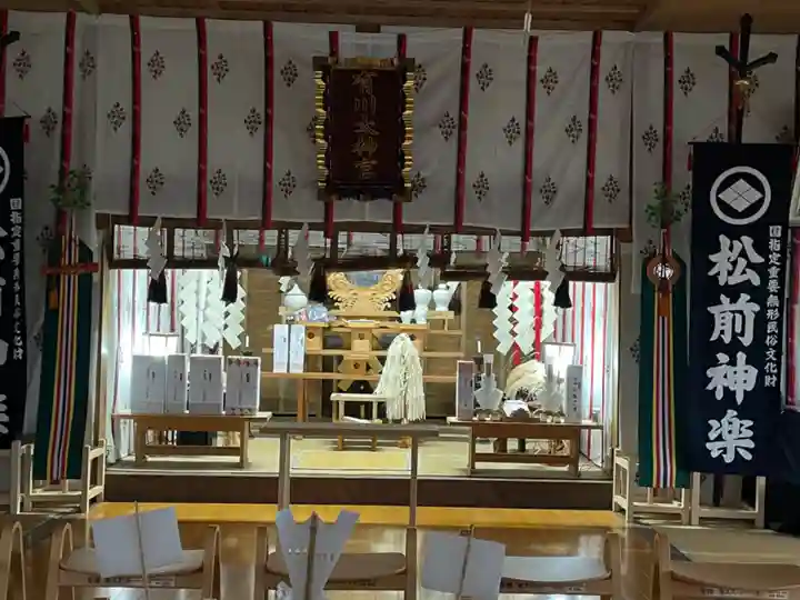 有川大神宮の本殿・本堂