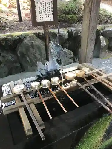 富士山東口本宮 冨士浅間神社の手水舎