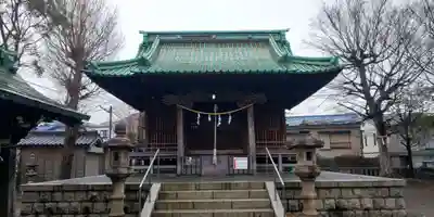 上平間八幡大神の本殿・本堂