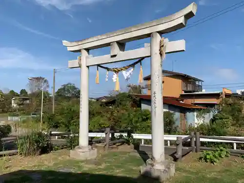 青龍日吉神社の鳥居