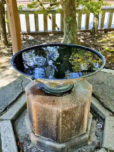 小名浜諏訪神社の手水