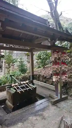 黒龍社（伊奈波神社境内社）の手水舎