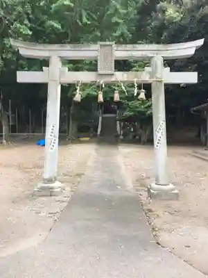 大朝神社の鳥居