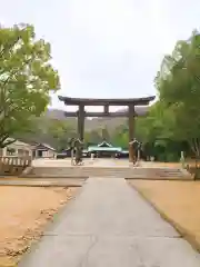 岡山縣護國神社の鳥居