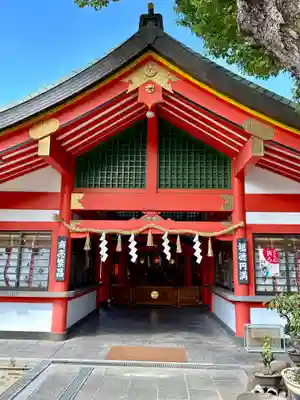 足の神様 服部天神宮の本殿・本堂