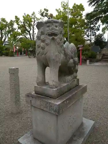 藤田神社[旧児島湾神社]の狛犬