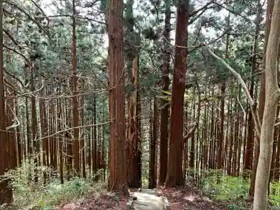 戸隠神社の周辺