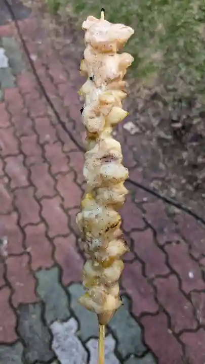 上川神社頓宮の食事