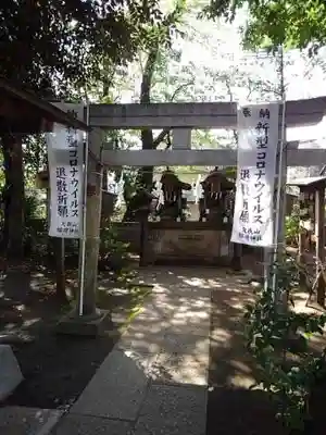 久我山稲荷神社の鳥居