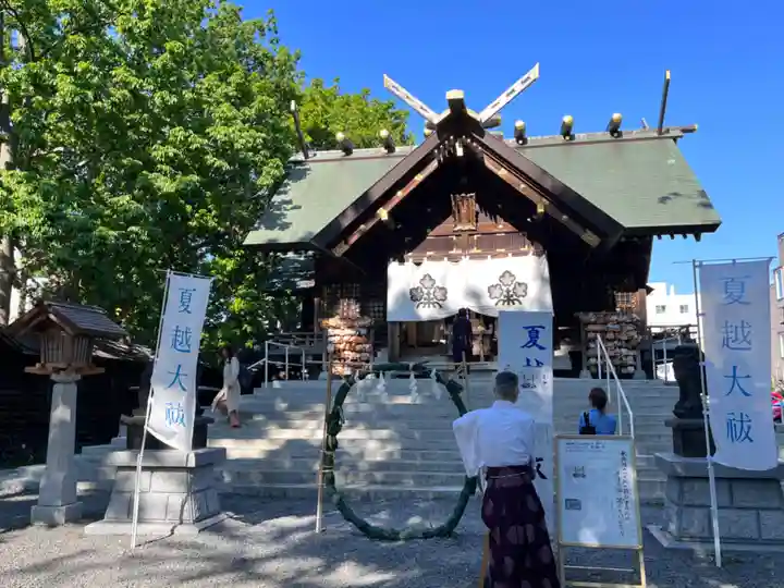 札幌諏訪神社の本殿・本堂