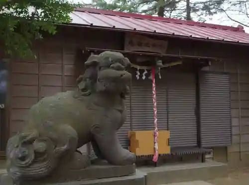 意富比神社の狛犬